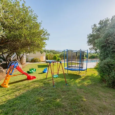 Danna - Private Pool, Playground & Sea Views Villa Rethymno
